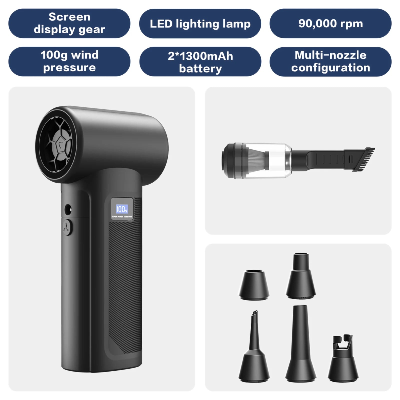 TurboJet X9 - Mini Jet Blower & Air Duster |  Starts from $49.99