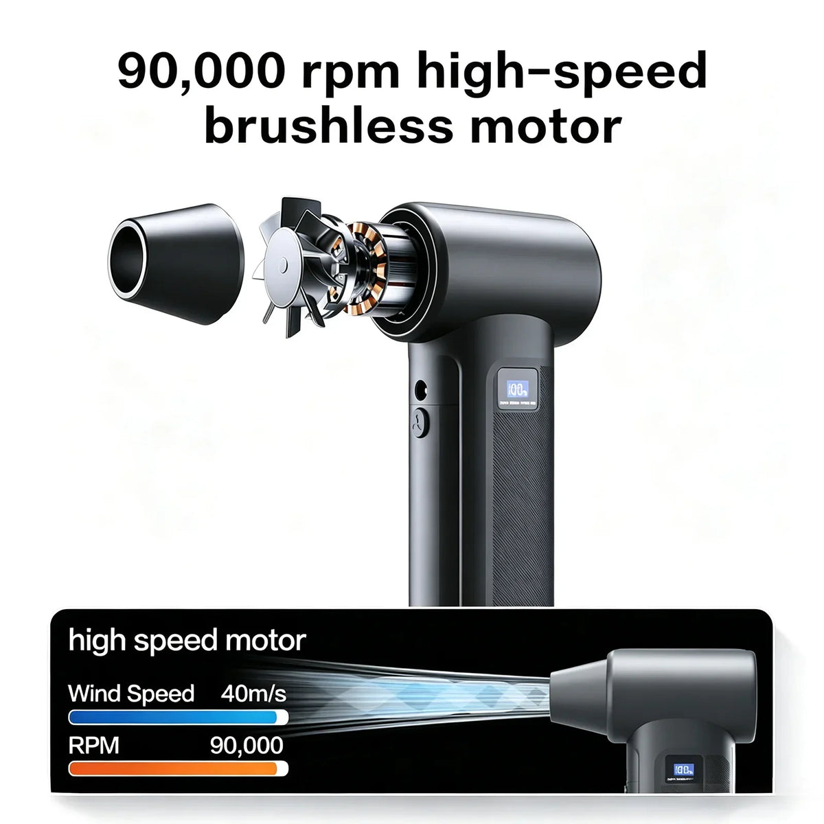 TurboJet X9 - Mini Jet Blower & Air Duster |  Starts from $49.99