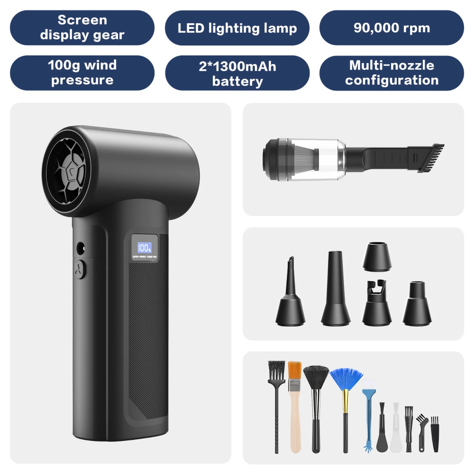 TurboJet X9 - Mini Jet Blower & Air Duster |  Starts from $49.99
